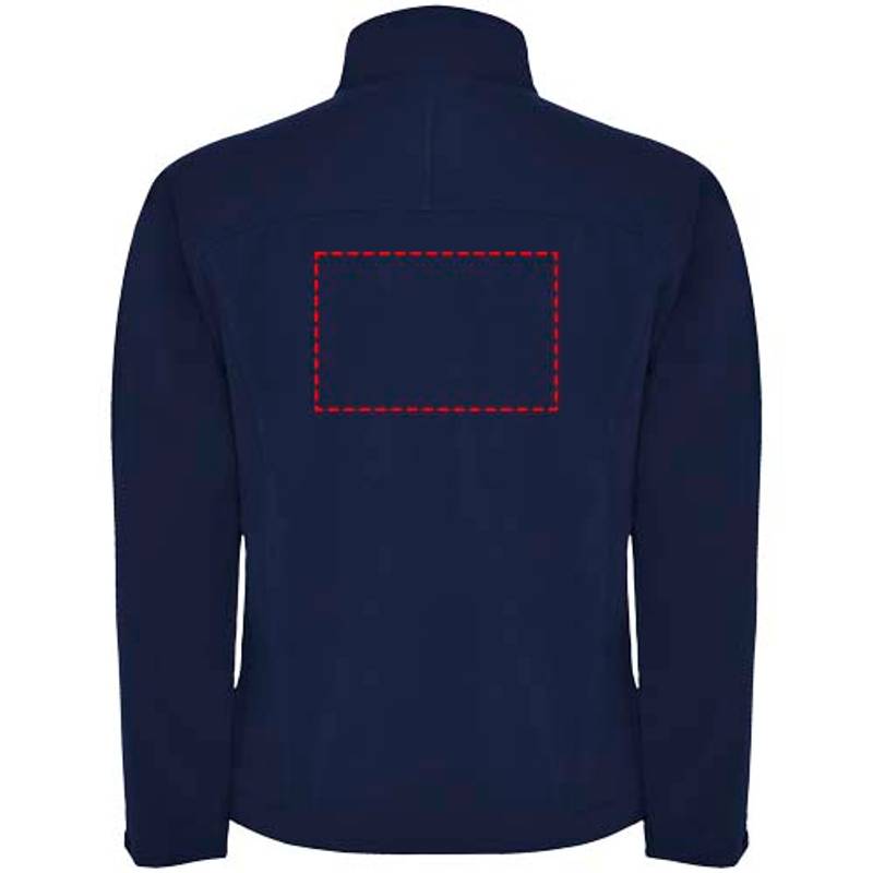 Rudolph unisex softshellová bunda, modrá námornícka, S Rudolph unisex softshellová bunda, modrá námornícka, S