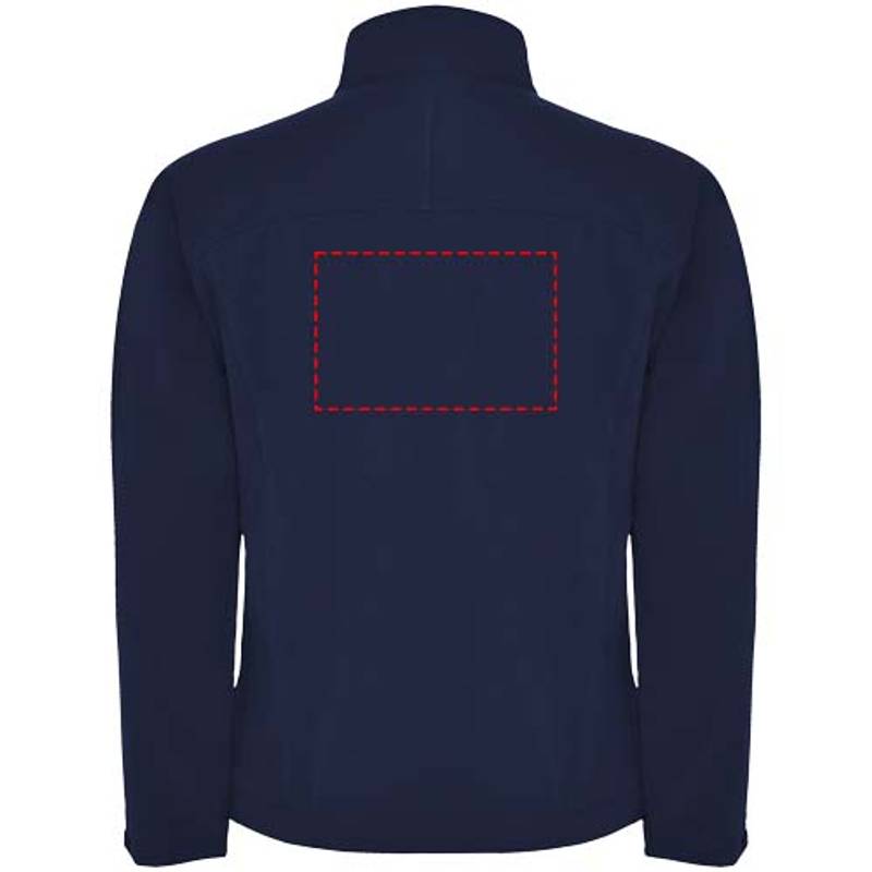 Rudolph unisex softshellová bunda, modrá námornícka, S Rudolph unisex softshellová bunda, modrá námornícka, S