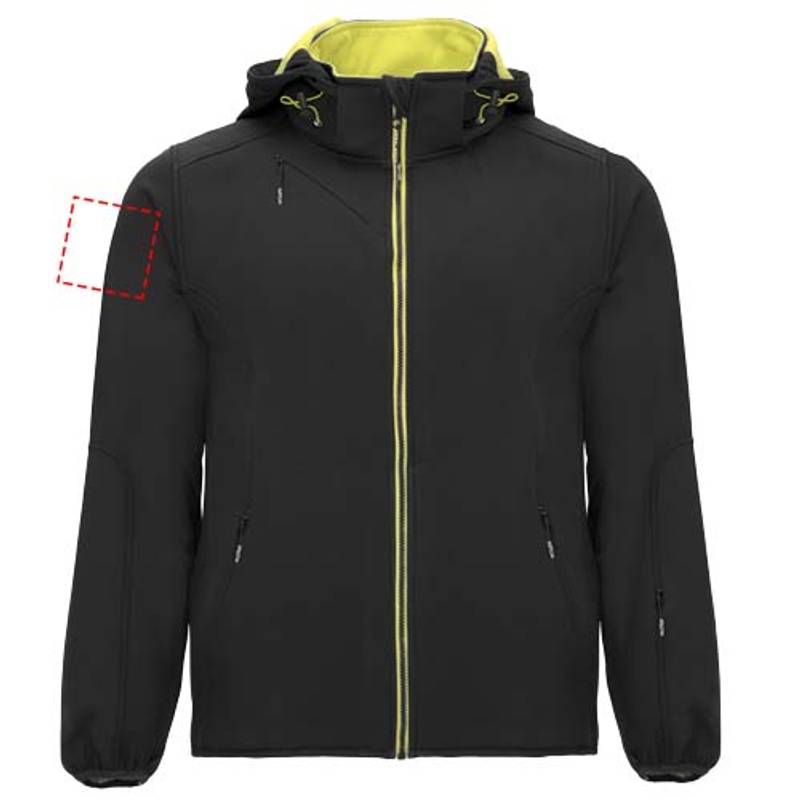 Siberia unisex softshellová bunda, čierna, XS Siberia unisex softshellová bunda, čierna, XS