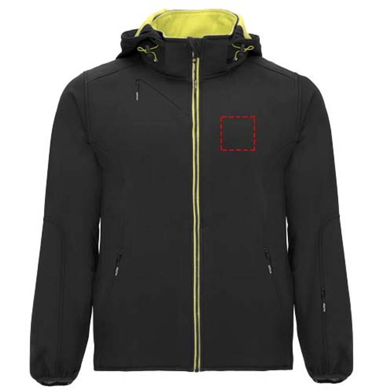 Siberia unisex softshellová bunda, čierna, XS Siberia unisex softshellová bunda, čierna, XS