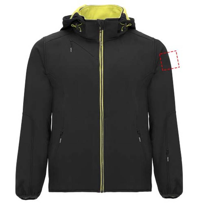 Siberia unisex softshellová bunda, čierna, XS Siberia unisex softshellová bunda, čierna, XS