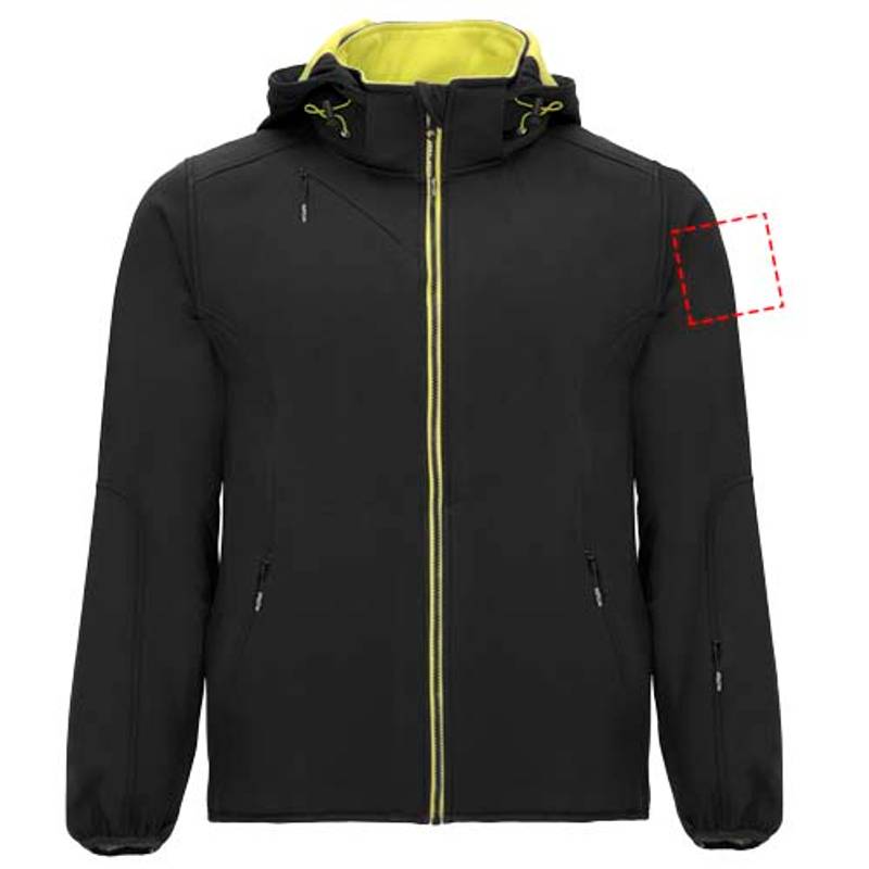 Siberia unisex softshellová bunda, čierna, XS Siberia unisex softshellová bunda, čierna, XS