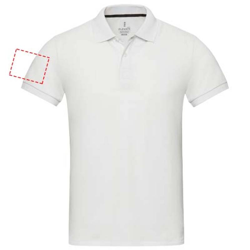 Emerald unisex recyklovaná polokošile s krátkým rukávem, bílá, XS Emerald unisex recyklovaná polokošile s krátkým rukávem, bílá, XS