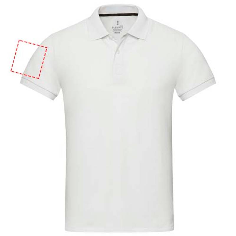 Emerald unisex recyklovaná polokošile s krátkým rukávem, bílá, XS Emerald unisex recyklovaná polokošile s krátkým rukávem, bílá, XS