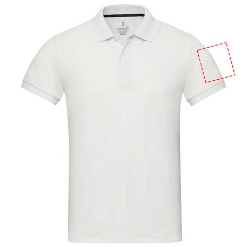 Emerald unisex recyklovaná polokošile s krátkým rukávem, bílá, XS Emerald unisex recyklovaná polokošile s krátkým rukávem, bílá, XS