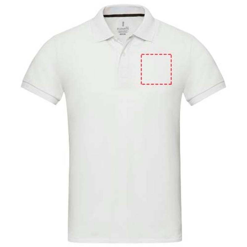 Emerald unisex recyklovaná polokošile s krátkým rukávem, bílá, XS Emerald unisex recyklovaná polokošile s krátkým rukávem, bílá, XS