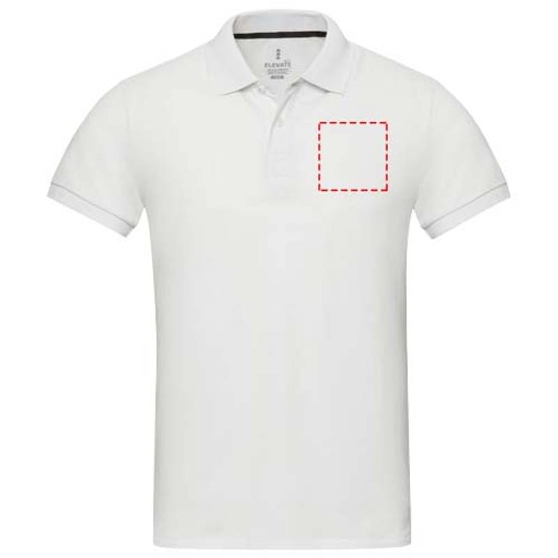 Emerald unisex recyklovaná polokošile s krátkým rukávem, bílá, XS Emerald unisex recyklovaná polokošile s krátkým rukávem, bílá, XS