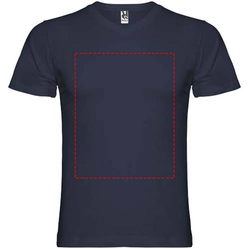 Samoyedo pánské tričko s krátkým rukávem s výstřihem do V, bílá, XXL Samoyedo pánské tričko s krátkým rukávem s výstřihem do V, bílá, XXL