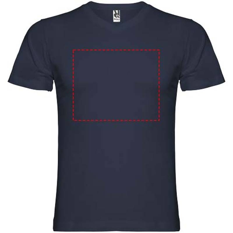 Samoyedo pánské tričko s krátkým rukávem s výstřihem do V, bílá, XXL Samoyedo pánské tričko s krátkým rukávem s výstřihem do V, bílá, XXL