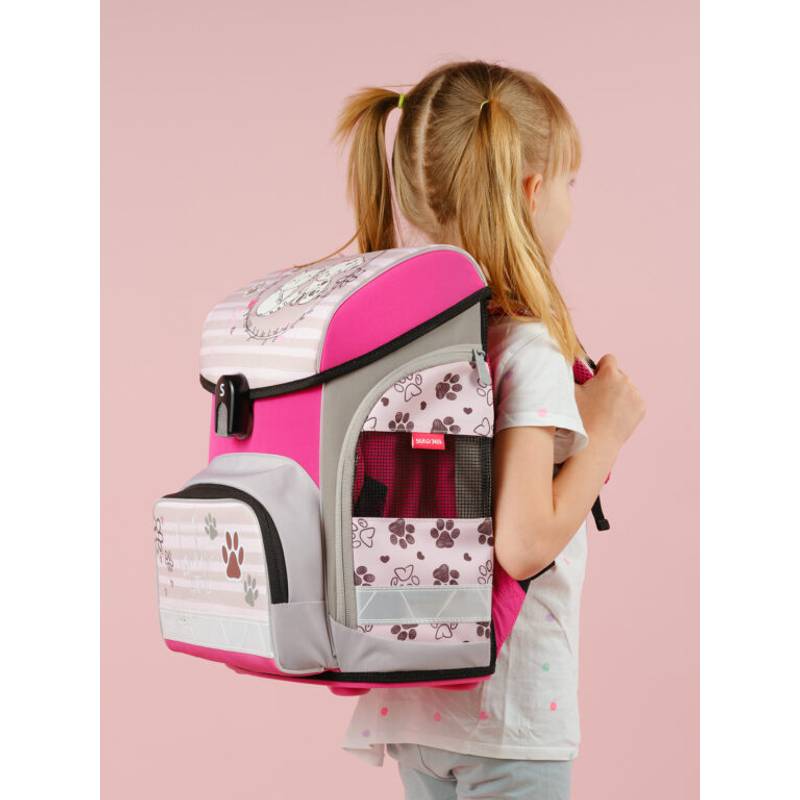 Školská aktovka Cute Pets, viacfarebná Školská aktovka Cute Pets, viacfarebná