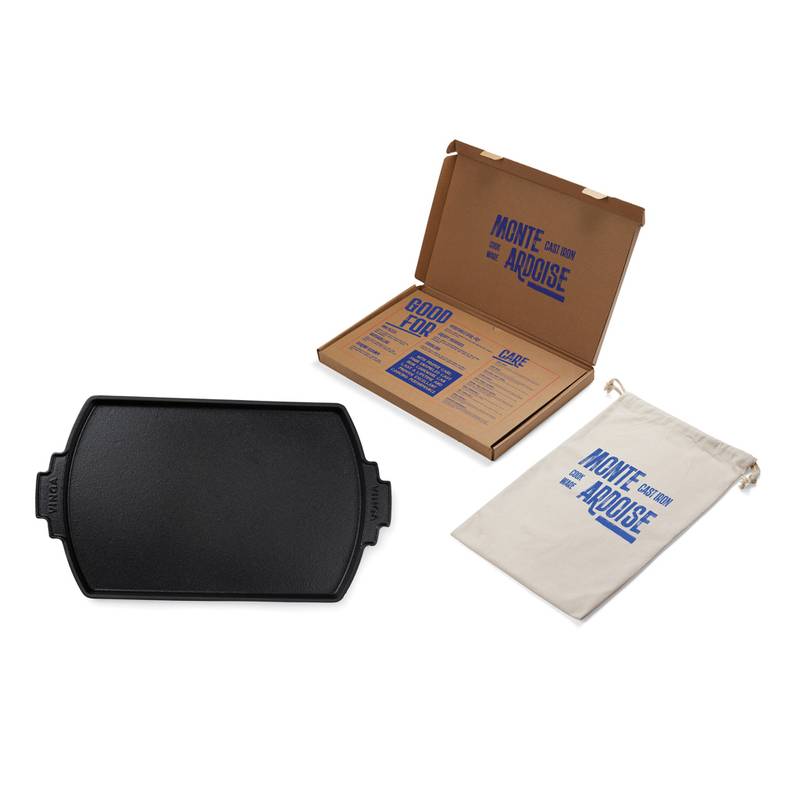 Litinová pánev VINGA Monte Ardoise, 41cm, černá Litinová pánev VINGA Monte Ardoise, 41cm, černá