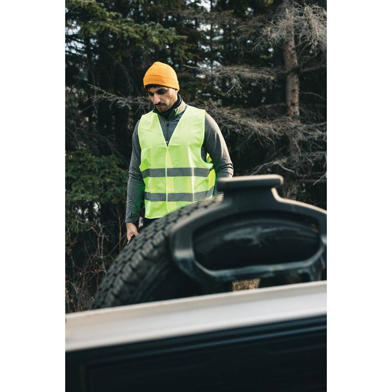 Bezpečnostná vesta, žltá Bezpečnostná vesta, žltá