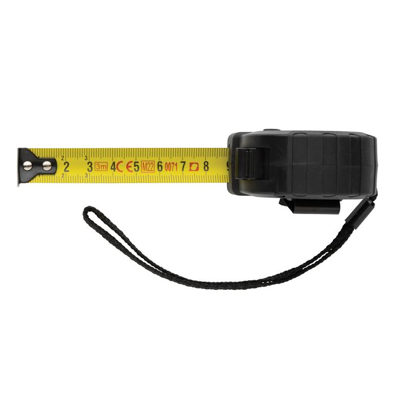 Svinovací metr 3m/16mm se stop funkcí, žlutá - černá Svinovací metr 3m/16mm se stop funkcí, žlutá - černá