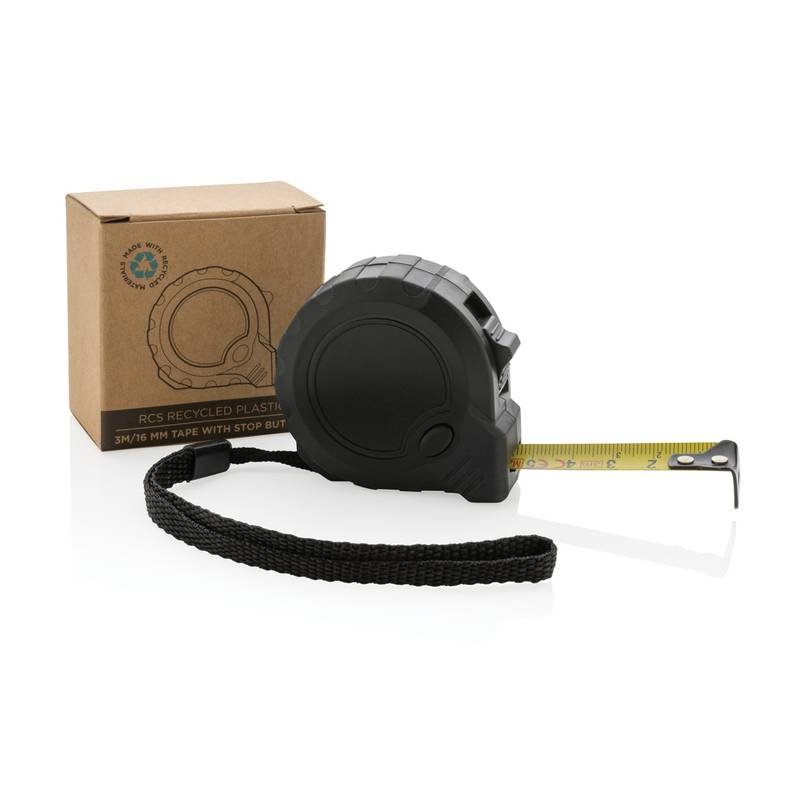 Svinovací metr 3m/16mm se stop funkcí, žlutá - černá Svinovací metr 3m/16mm se stop funkcí, žlutá - černá