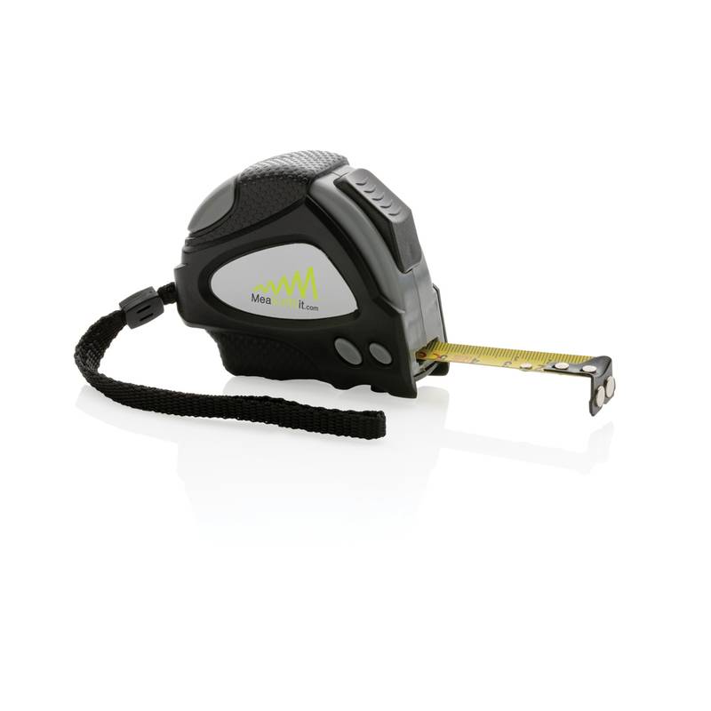 Svinovací metr Auto stop 3m/16mm, černá Svinovací metr Auto stop 3m/16mm, černá