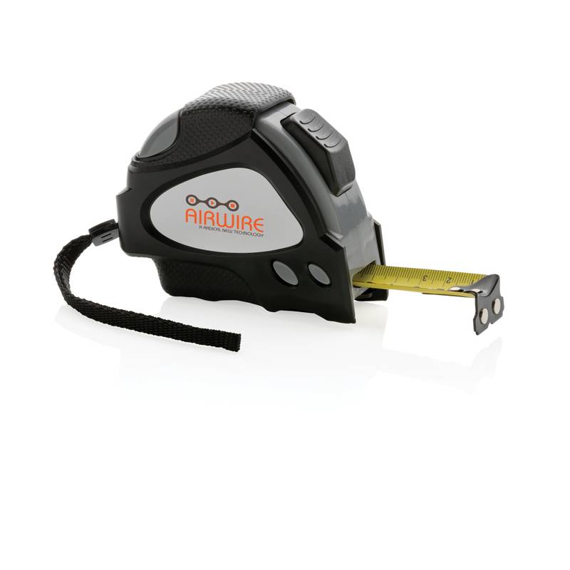 Svinovací metr Auto stop 8m/25mm, černá, 8m Svinovací metr Auto stop 8m/25mm, černá, 8m