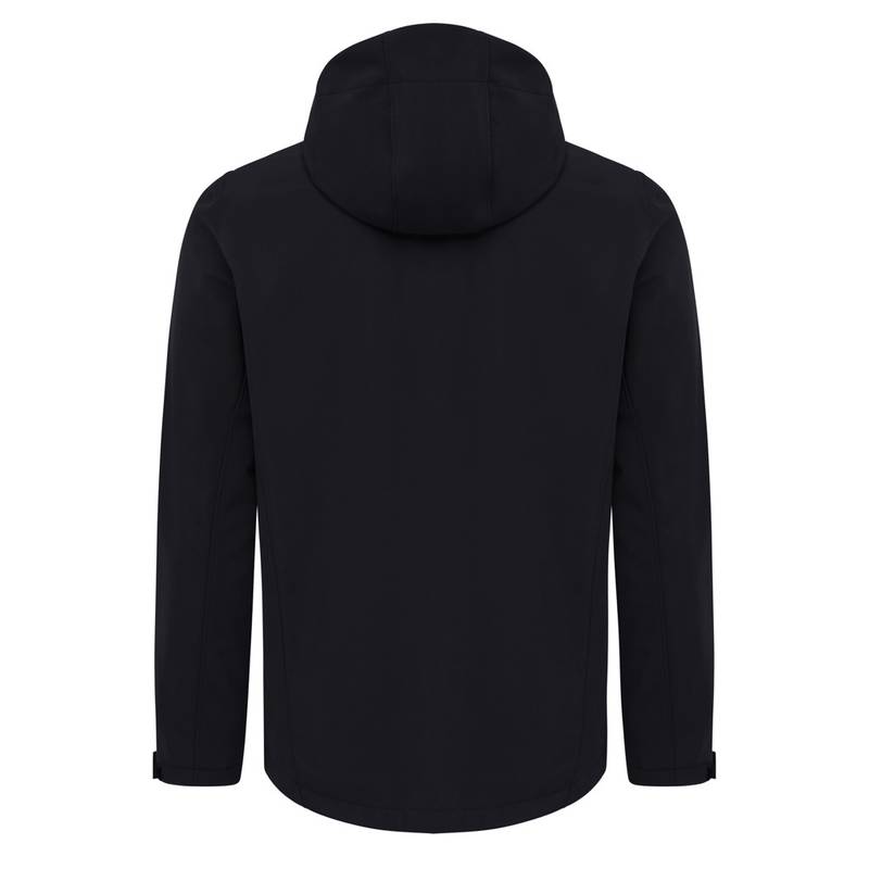 Pánska soft shell bunda Iqoniq Makalu, čierna, L Pánska soft shell bunda Iqoniq Makalu, čierna, L