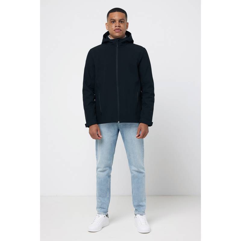 Pánska soft shell bunda Iqoniq Makalu, čierna, L Pánska soft shell bunda Iqoniq Makalu, čierna, L