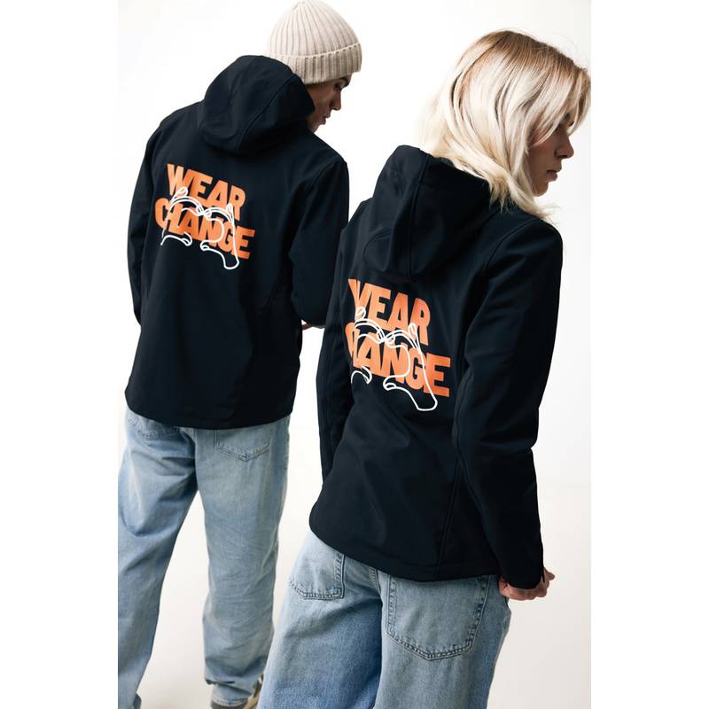 Pánska soft shell bunda Iqoniq Makalu, čierna, L Pánska soft shell bunda Iqoniq Makalu, čierna, L