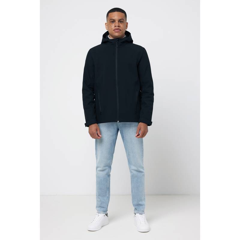 Pánska soft shell bunda Iqoniq Makalu, čierna, L Pánska soft shell bunda Iqoniq Makalu, čierna, L