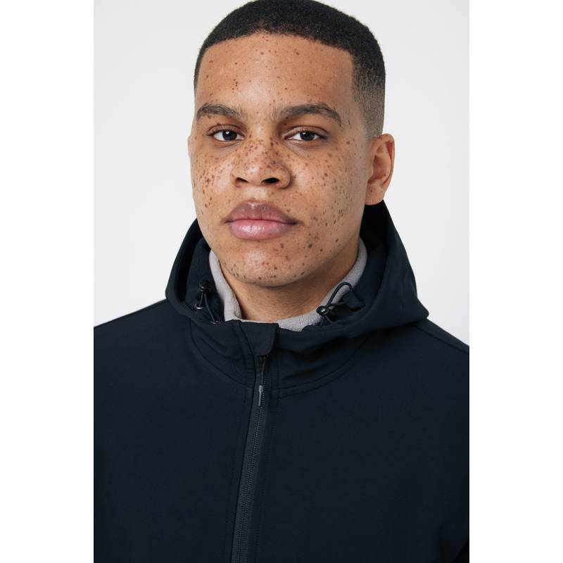 Pánska soft shell bunda Iqoniq Makalu, čierna, L Pánska soft shell bunda Iqoniq Makalu, čierna, L