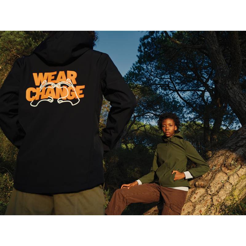 Pánska soft shell bunda Iqoniq Makalu, čierna, L Pánska soft shell bunda Iqoniq Makalu, čierna, L