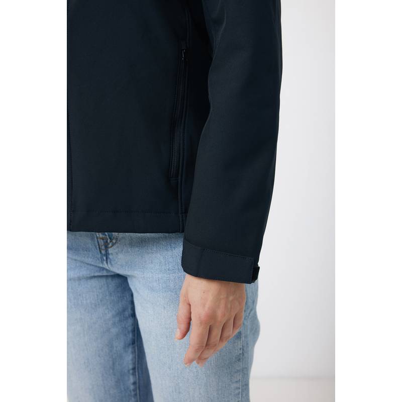 Dámská soft shell bunda Iqoniq Makalu, černá, M Dámská soft shell bunda Iqoniq Makalu, černá, M