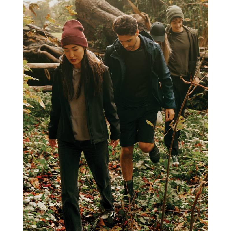 Dámská soft shell bunda Iqoniq Makalu, černá, M Dámská soft shell bunda Iqoniq Makalu, černá, M