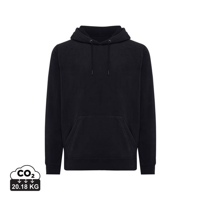 Micro fleece mikina Iqoniq Trivor, čierna, L Micro fleece mikina Iqoniq Trivor, čierna, L