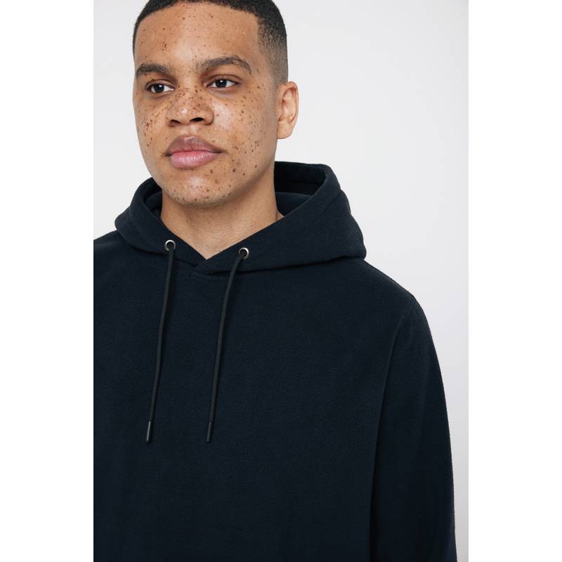 Micro fleece mikina Iqoniq Trivor, čierna, L Micro fleece mikina Iqoniq Trivor, čierna, L
