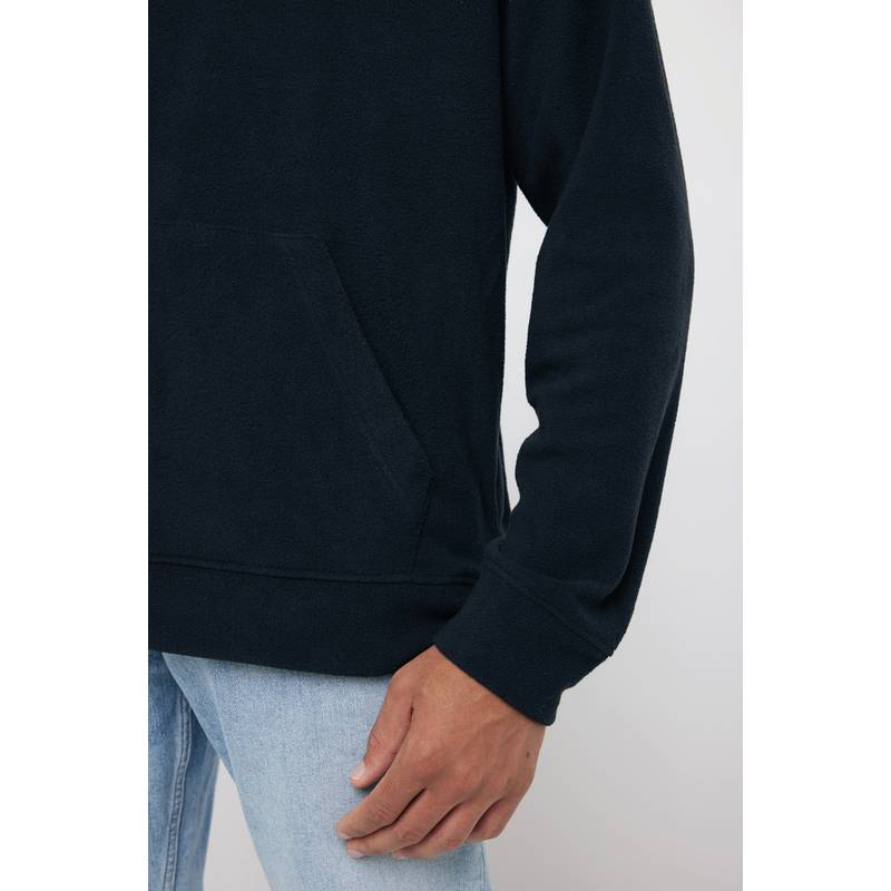 Micro fleece mikina Iqoniq Trivor, čierna, L Micro fleece mikina Iqoniq Trivor, čierna, L
