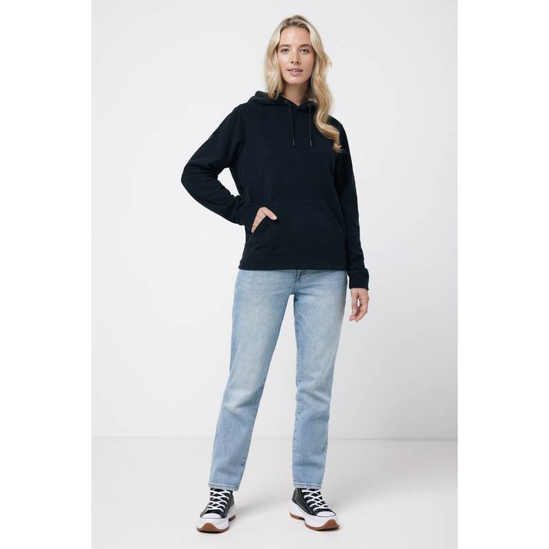 Micro fleece mikina Iqoniq Trivor, čierna, L Micro fleece mikina Iqoniq Trivor, čierna, L