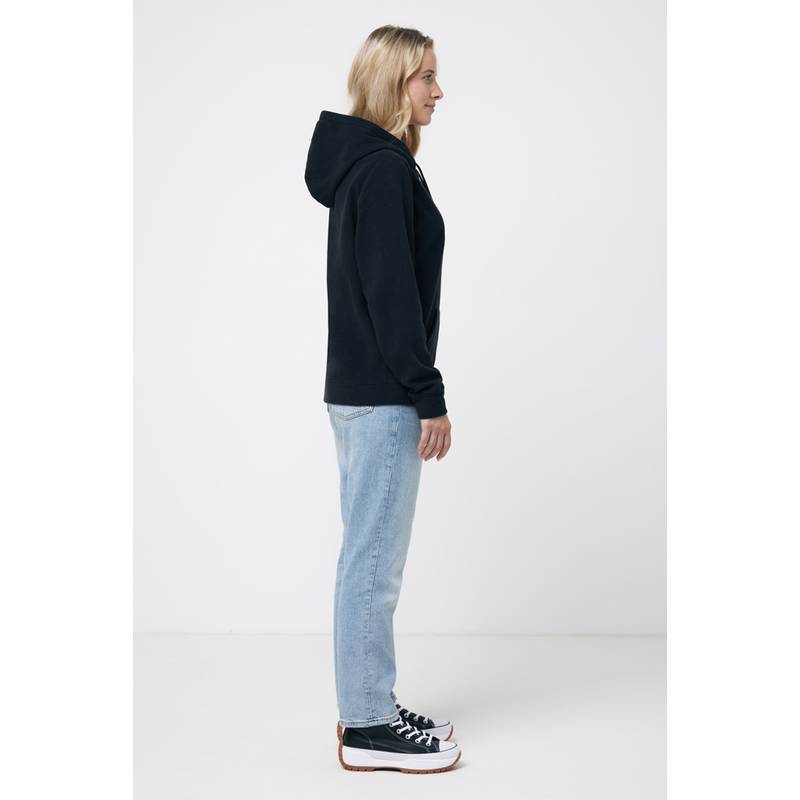 Micro fleece mikina Iqoniq Trivor, čierna, L Micro fleece mikina Iqoniq Trivor, čierna, L