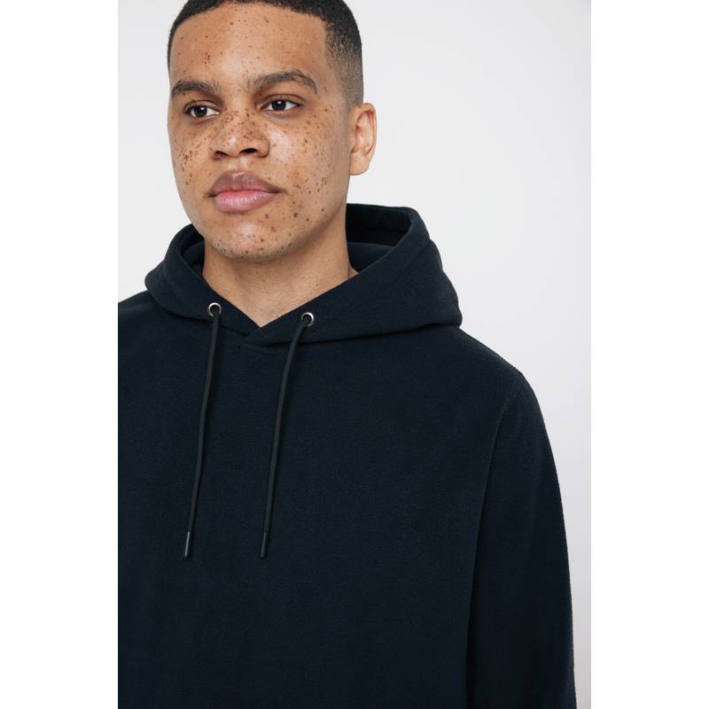 Micro fleece mikina Iqoniq Trivor, černá, L Micro fleece mikina Iqoniq Trivor, černá, L