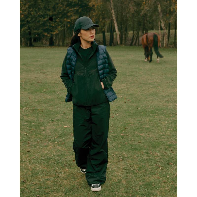 Micro fleece bunda na zips Iqoniq Talung, čierna, L Micro fleece bunda na zips Iqoniq Talung, čierna, L