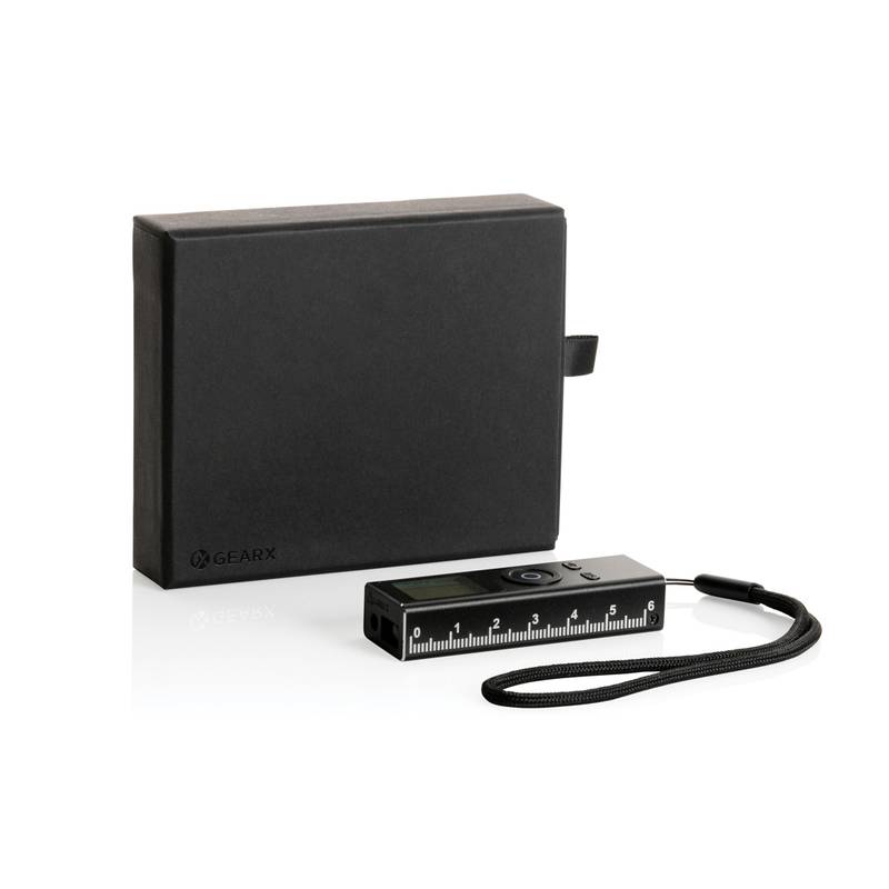 Laserový metr 30m Gear X, černá, 30m Laserový metr 30m Gear X, černá, 30m