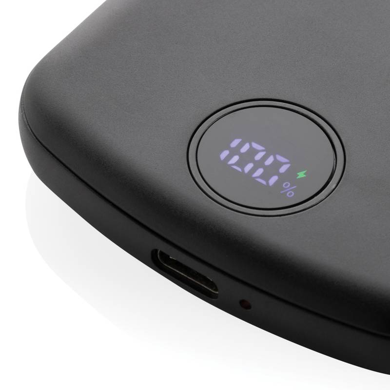 Magnetická powerbanka 5000mAh MagBoost, čierna Magnetická powerbanka 5000mAh MagBoost, čierna