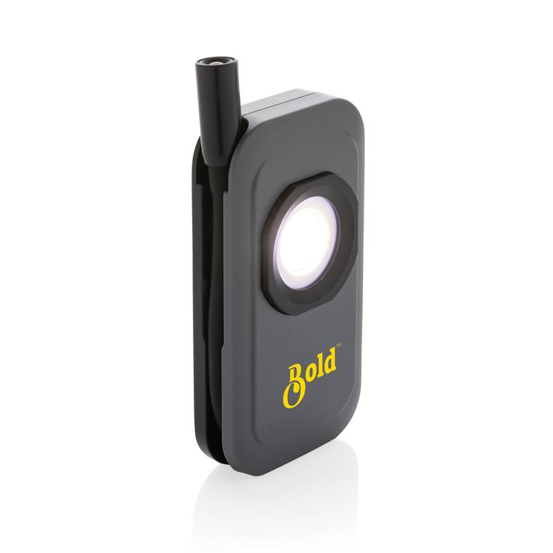 Stredné USB pracovné svietidlo Gear X, sivá Stredné USB pracovné svietidlo Gear X, sivá