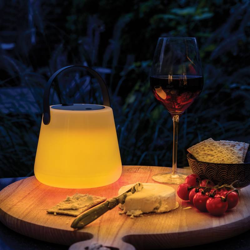 USB vonkajšie svetlo SolarGlow, biela USB vonkajšie svetlo SolarGlow, biela