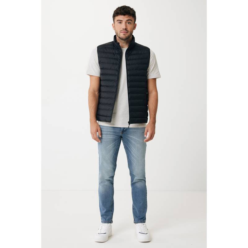 Pánská vesta Iqoniq Meru, černá, 4XL Pánská vesta Iqoniq Meru, černá, 4XL