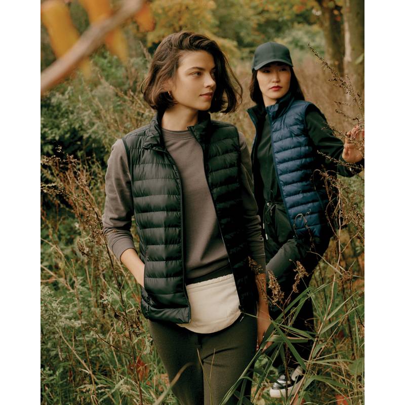 Dámska vesta Iqoniq Meru, čierna, L Dámska vesta Iqoniq Meru, čierna, L