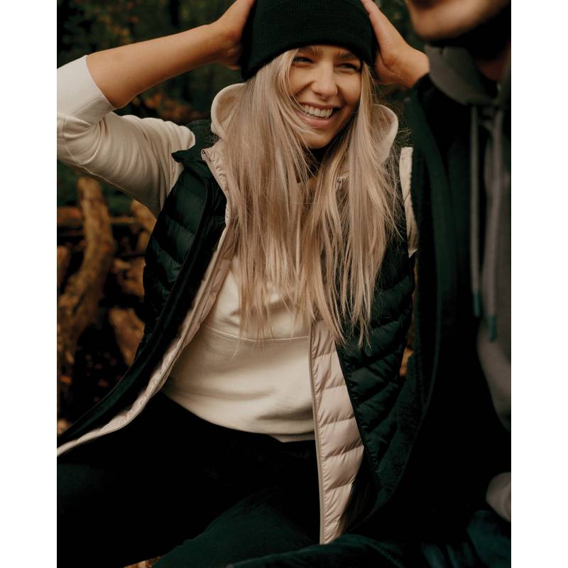 Dámska vesta Iqoniq Meru, čierna, L Dámska vesta Iqoniq Meru, čierna, L