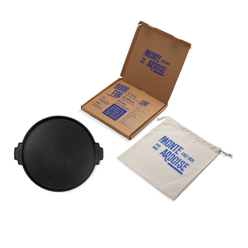 Litinová grilovací pánev VINGA Monte Ardoise, 30cm Litinová grilovací pánev VINGA Monte Ardoise, 30cm