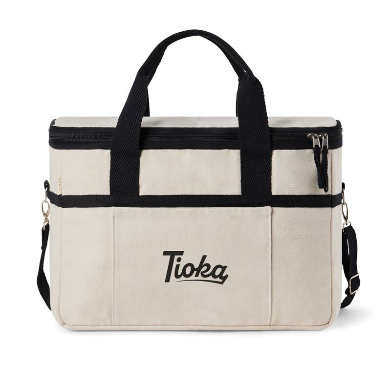 Chladiaci kôš VINGA Volonne, biela off - čierna Chladiaci kôš VINGA Volonne, biela off - čierna