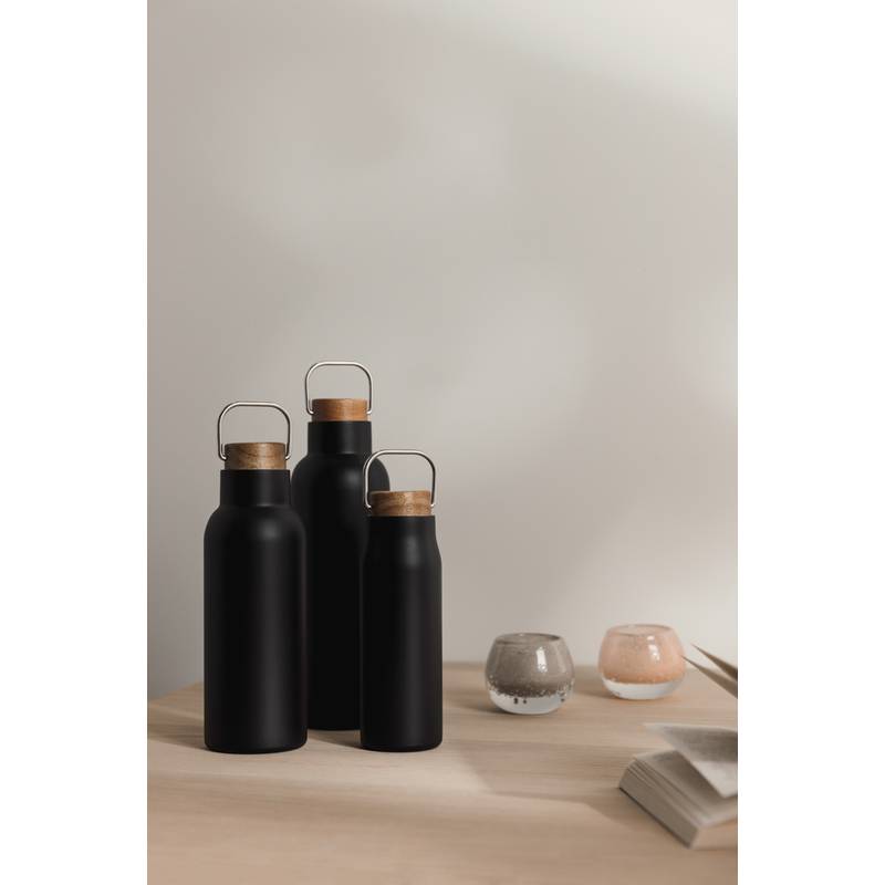 Termo fľaša VINGA Ciro 580ml, čierna Termo fľaša VINGA Ciro 580ml, čierna