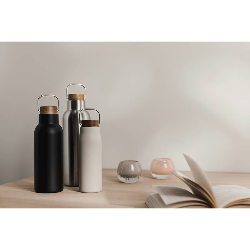 Termo fľaša VINGA Ciro 580ml, čierna Termo fľaša VINGA Ciro 580ml, čierna