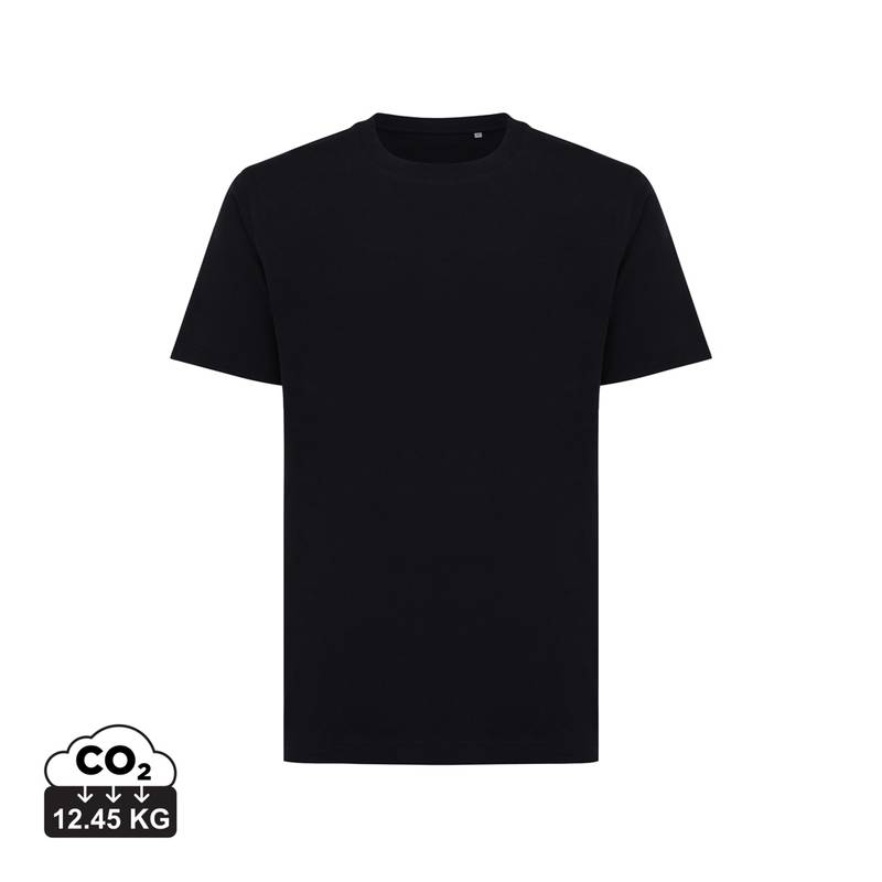 Triko Iqoniq Kakadu relaxed fit, černá, L Triko Iqoniq Kakadu relaxed fit, černá, L