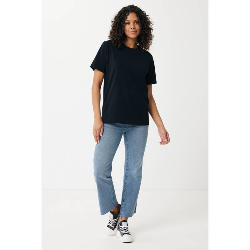 Tričko Iqoniq Kakadu relaxed fit, čierna, L Tričko Iqoniq Kakadu relaxed fit, čierna, L