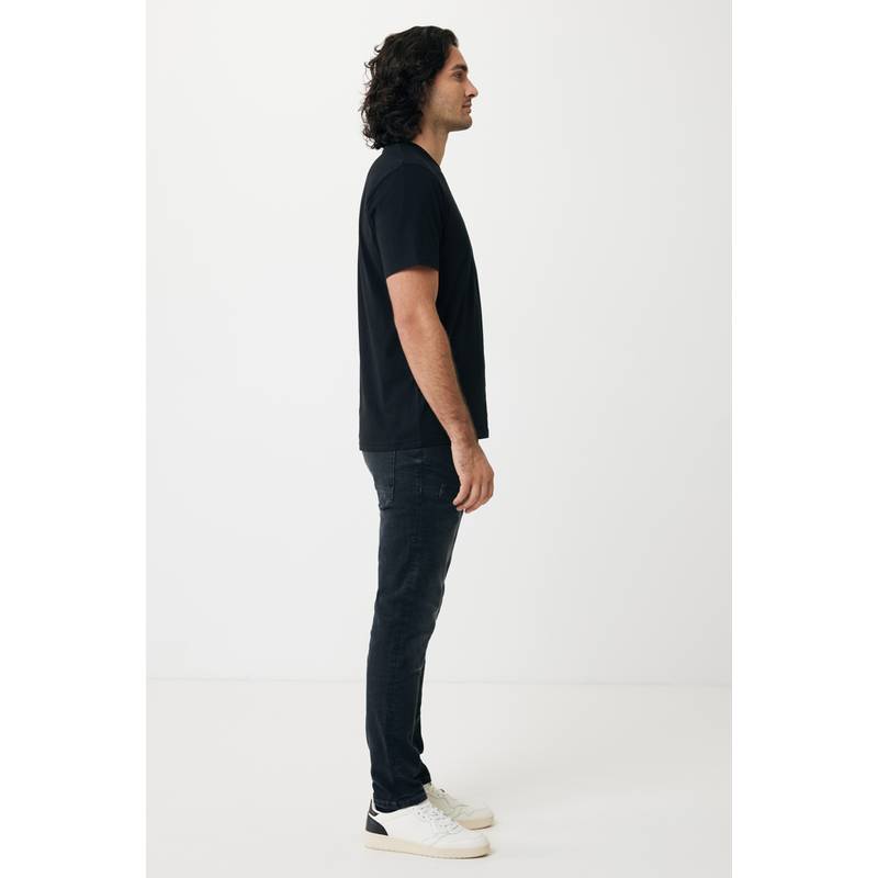 Ľahké tričko Iqoniq Sierra, čierna, 4XL Ľahké tričko Iqoniq Sierra, čierna, 4XL