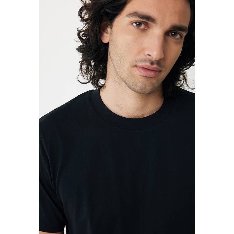 Ľahké tričko Iqoniq Sierra, čierna, 4XL Ľahké tričko Iqoniq Sierra, čierna, 4XL